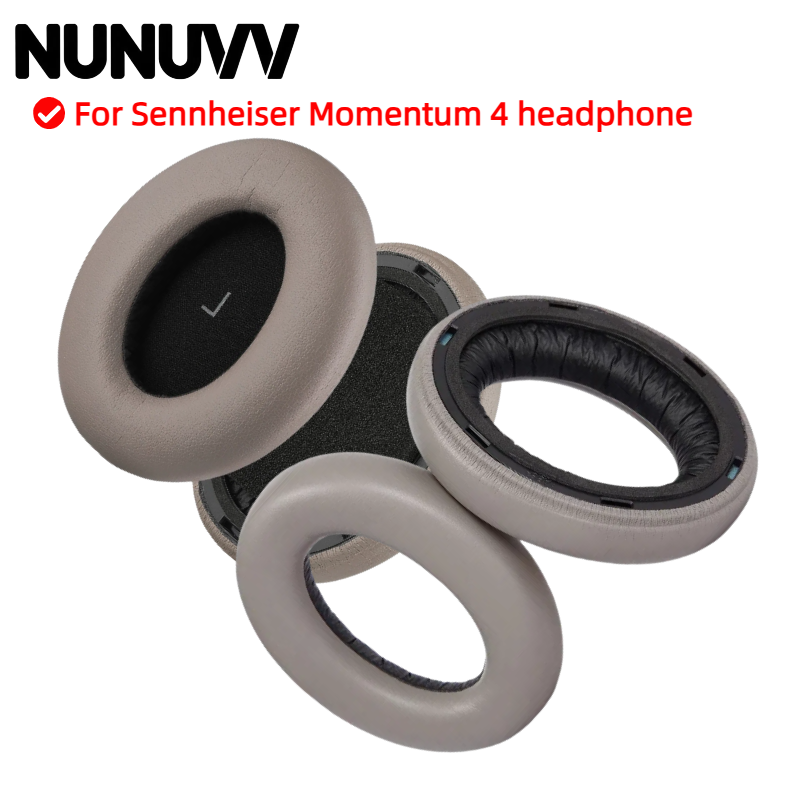 Sennheiser Headphone Momentum 4 - NUNUVV – coussinets d'oreille pour Sennheiser