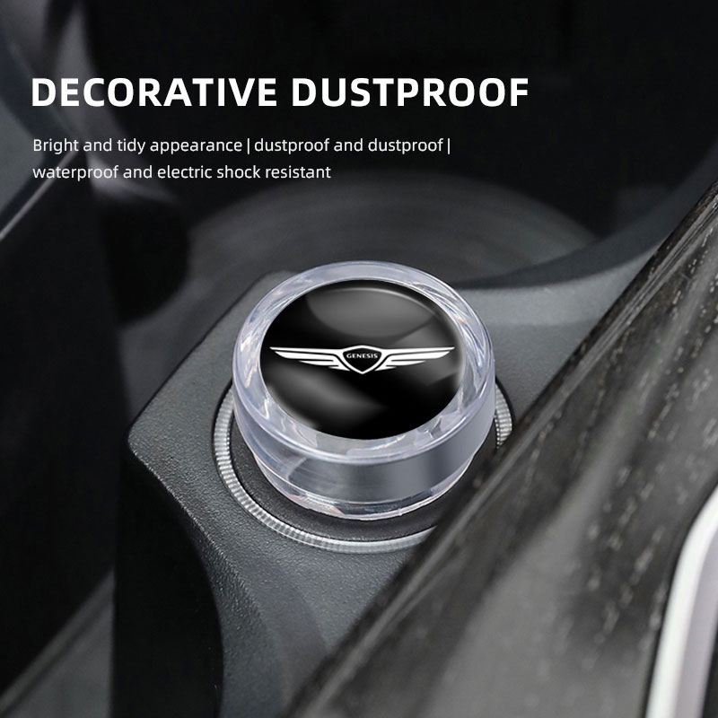Vape Decoration - Couvercle anti-poussière pour allume-cigare de voiture,