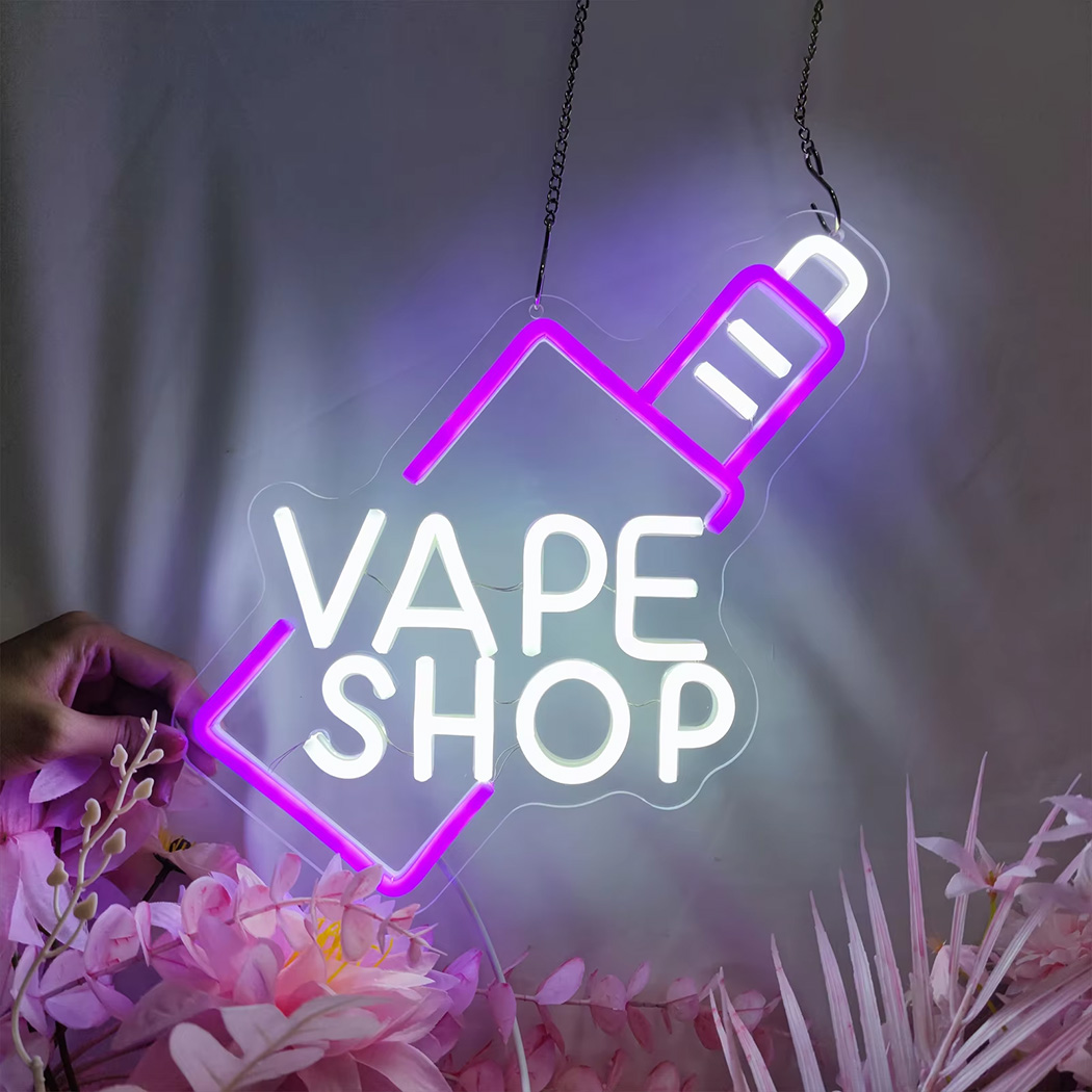 Vaping Shop - VAPE Shop LED enseigne au néon