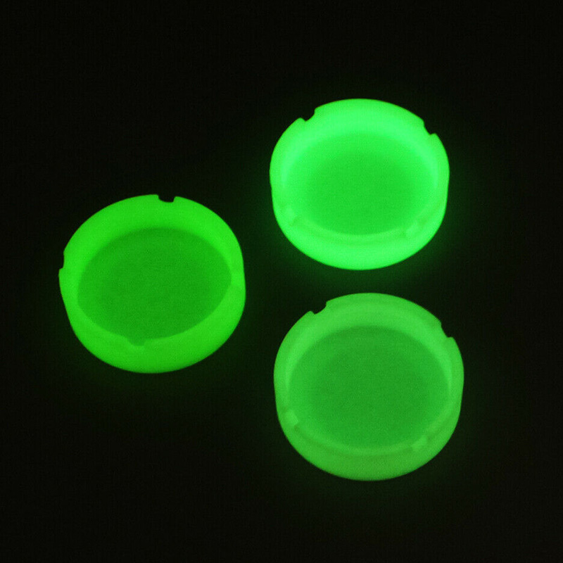 Weed Vaping Accessories - Cendrier rond et lumineux en Silicone