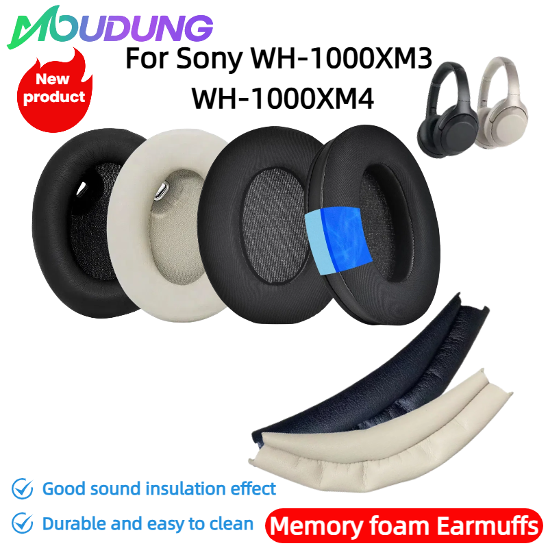 Sony Headphone Wh-1000Xm4 - MOUDUNG remplacement oreillettes bandeau pour Sony