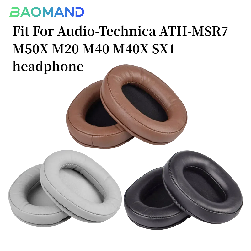 Audio Technica Headphone Ath-M50X - Oreillettes de remplacement pour casque audio-technica