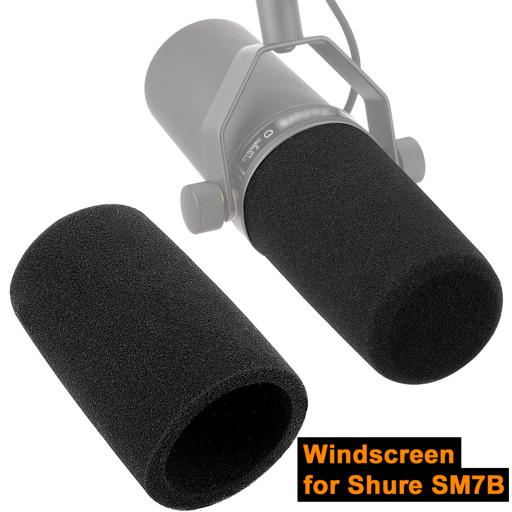 Shure Mic Sm7B - Pare-brise pour Microphone Shure SM7B, couvercle
