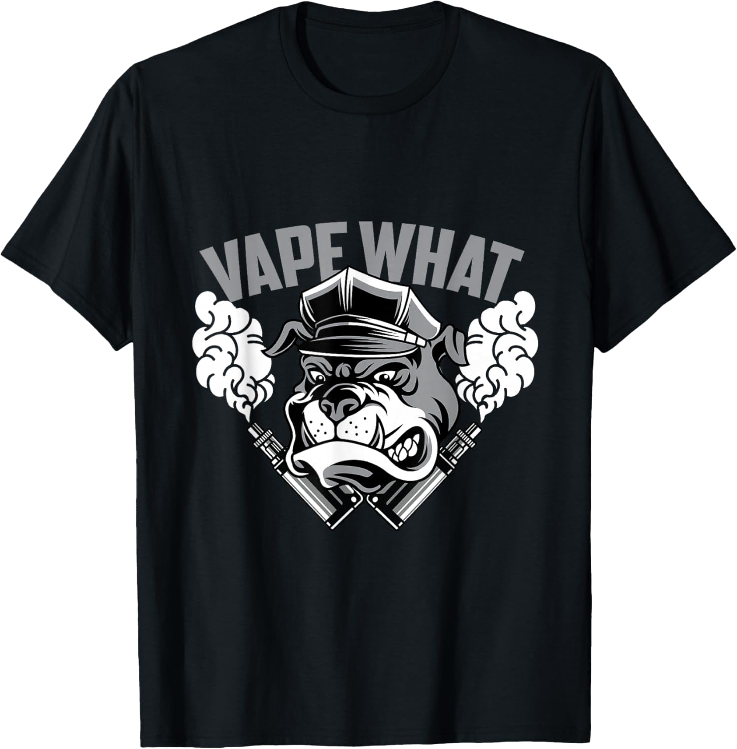 Vaping Shop - Vape What Bulldog imprimé graphique hommes