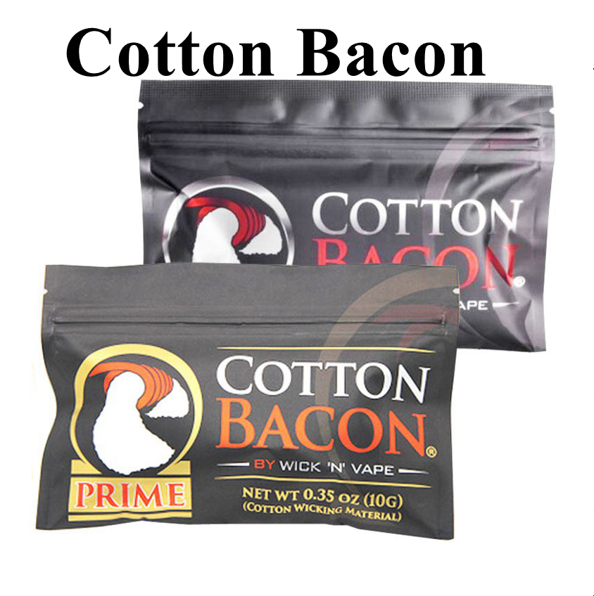 Vape Accessory - Cigarette électronique Bacon 100% coton, Version