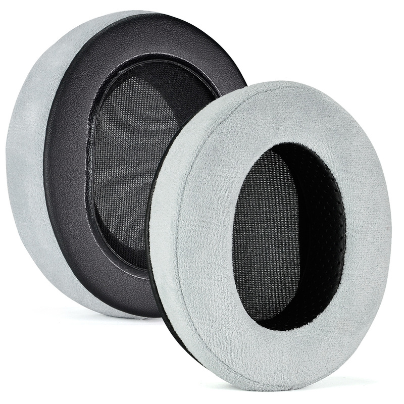 Audio Technica Headphone Ath-M50X - Coussinets d'oreille en tissu gris mat,