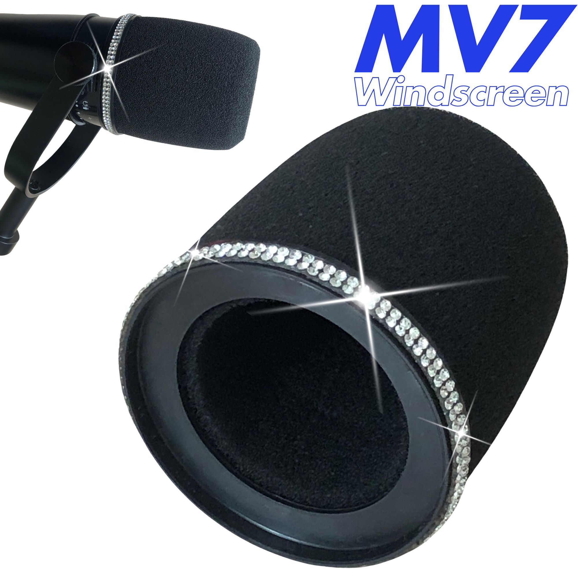Shure Mic Sm7B - Filtre anti-pop Shining MV7 pour microphones