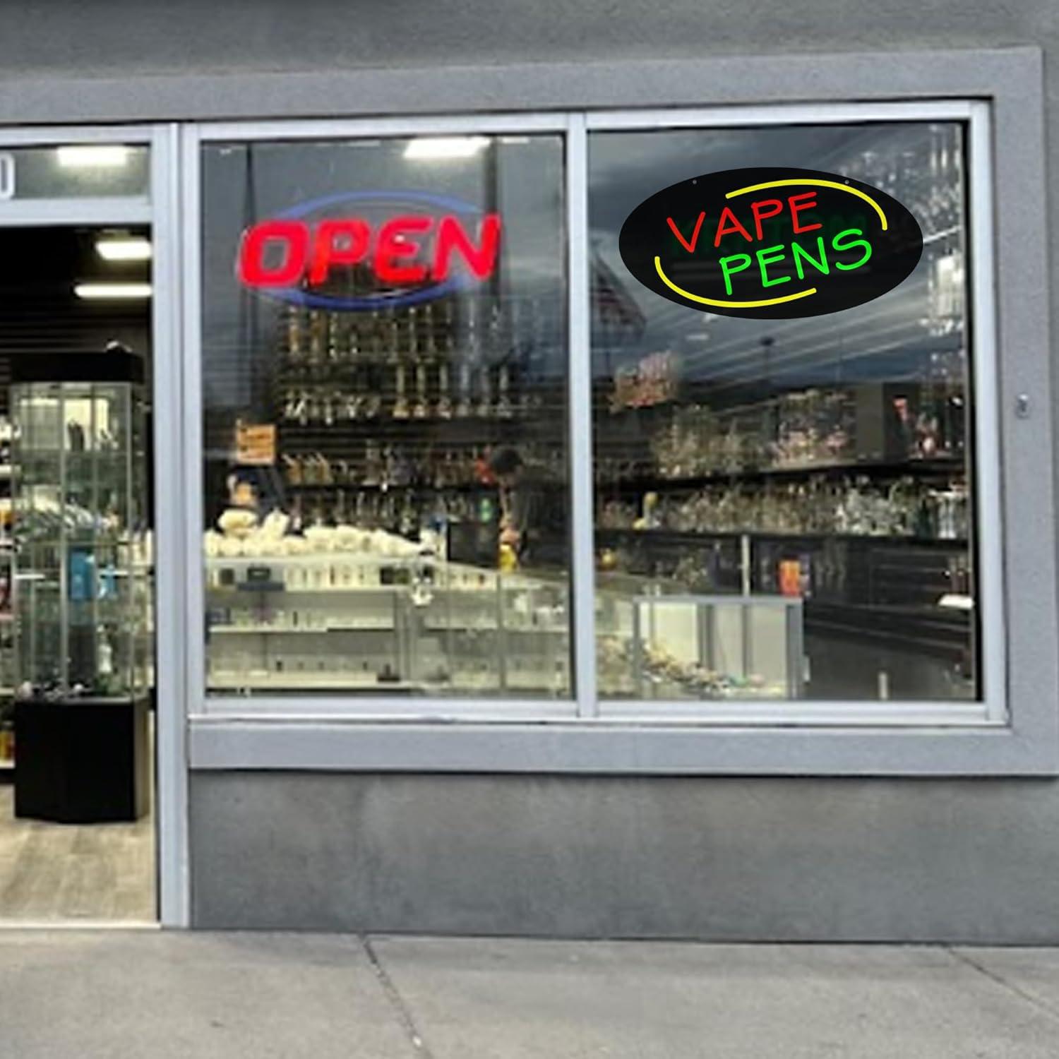 Enseigne néon LED à intensité  - Vaping Store avis et prix