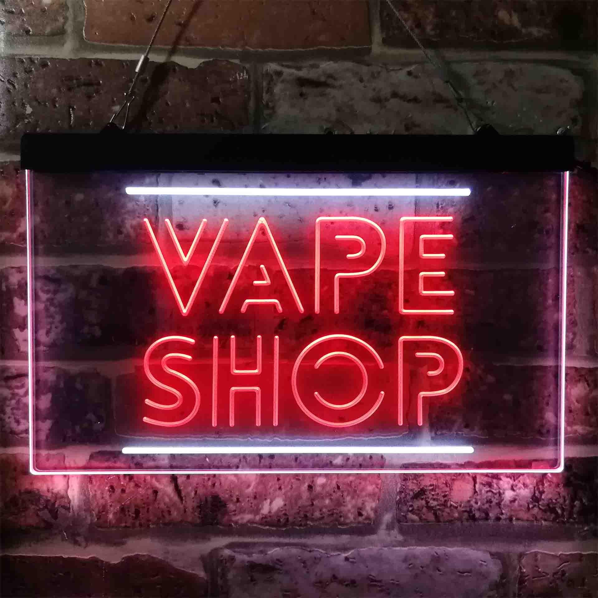VAPE SHOP Enseigne au néon LED - Vaping Shop avis et prix