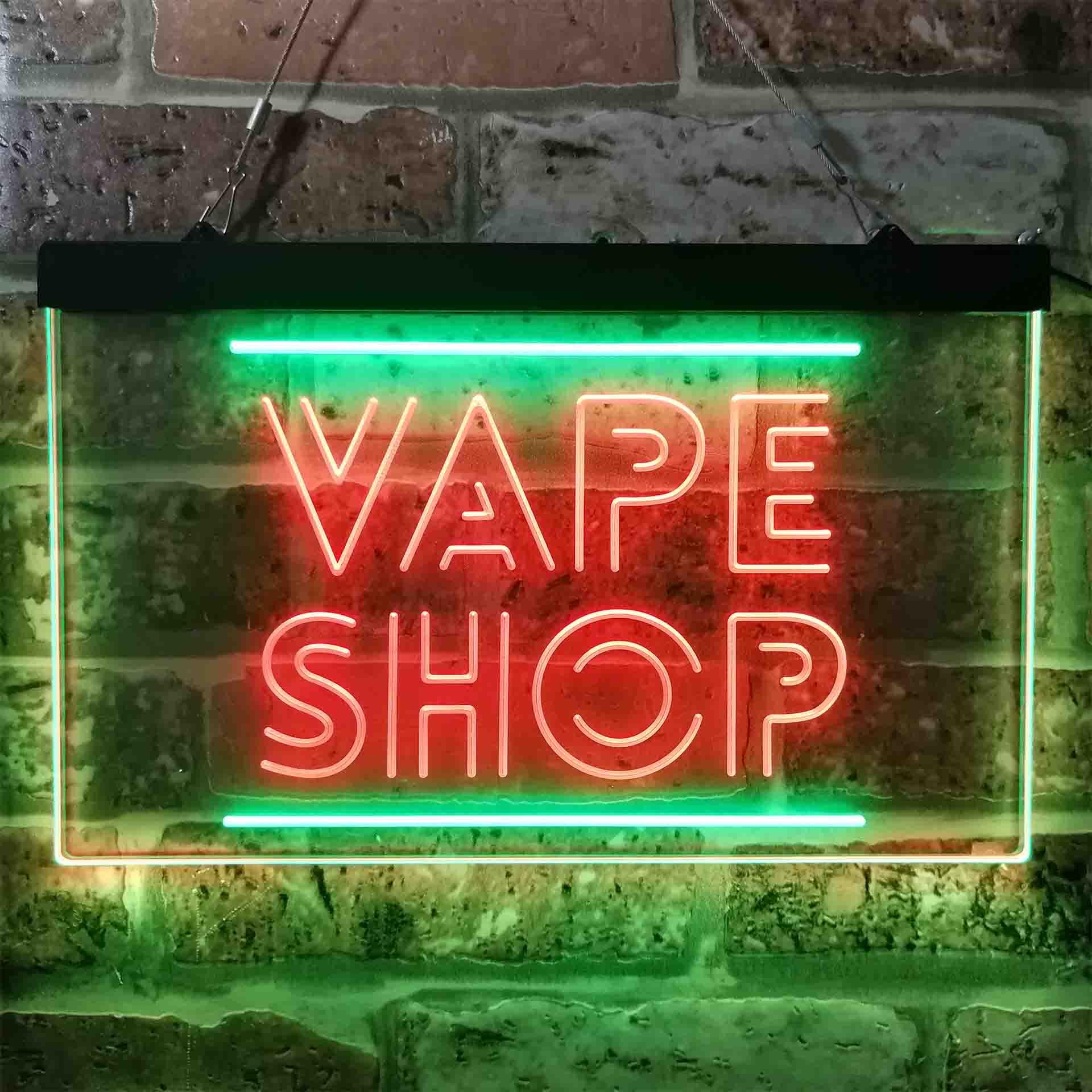 VAPE SHOP Enseigne au néon LED - Vaping Shop avis et prix