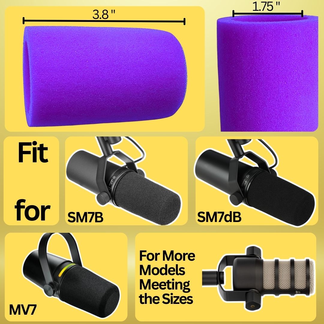Filtre anti-pop en mousse pour - Shure Mic Sm7B avis et prix