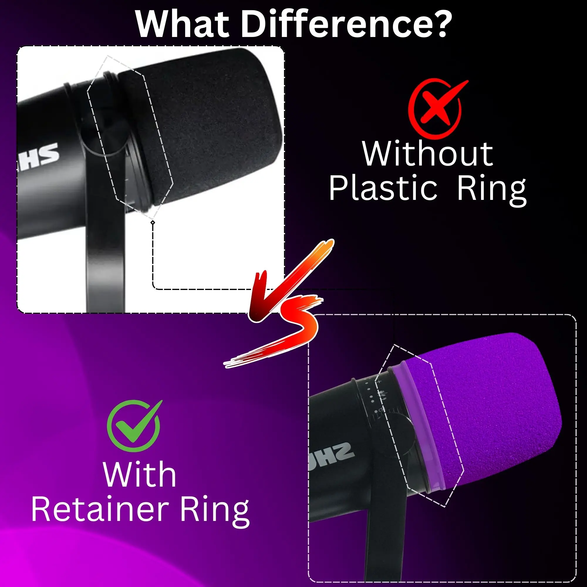 Mousse anti-vent pour micropho - Shure Mic Sm7B avis et prix