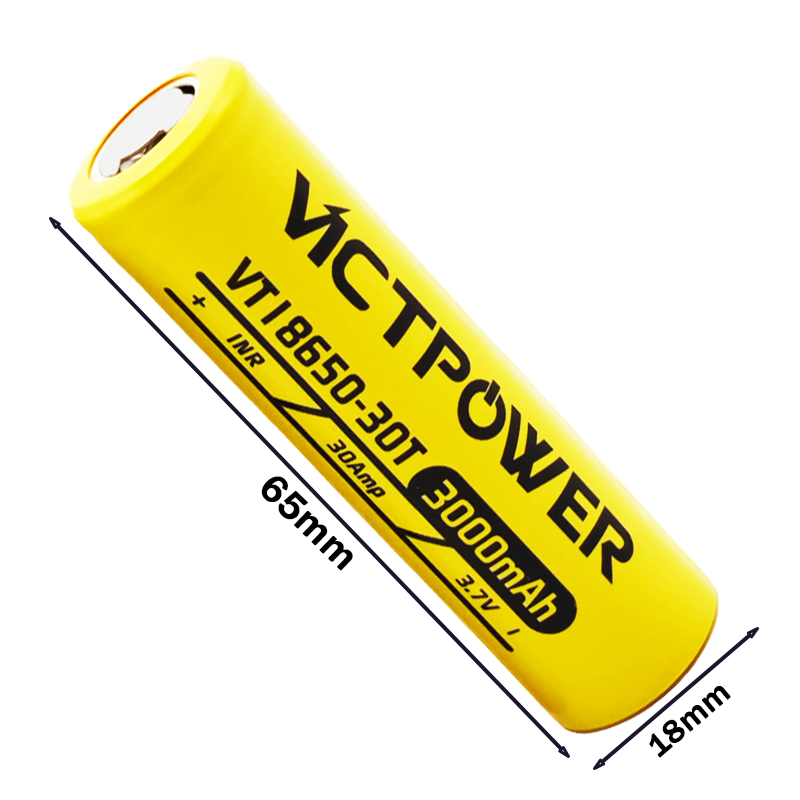 30A vidange continue Vicpower  - Vape Battery 18650 avis et prix