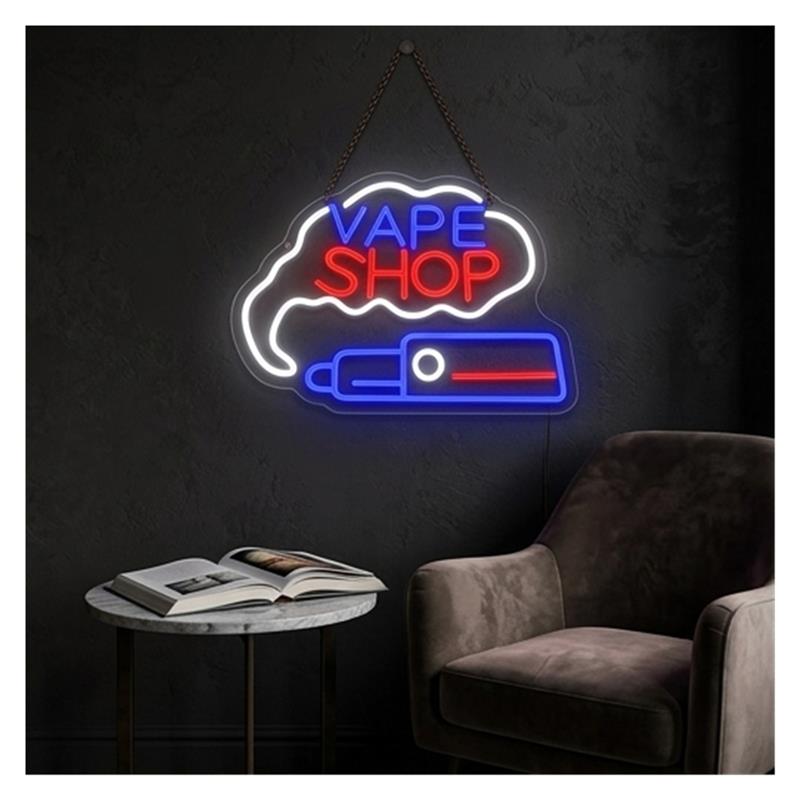 Enseigne néon LED USB à intens - Vaping Shop avis et prix