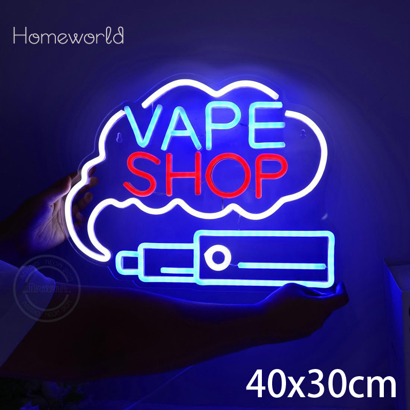 VAPE Shop – panneau néon pour  - Vaping Store avis et prix