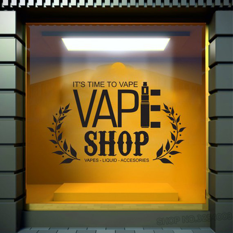 Autocollant mural en vinyle am - Vaping Store avis et prix