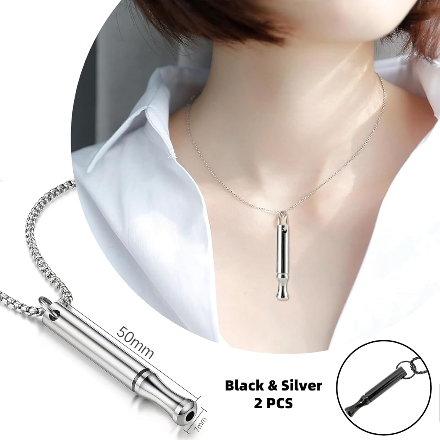 Collier respiratoire en acier  - Vape Accessory avis et prix