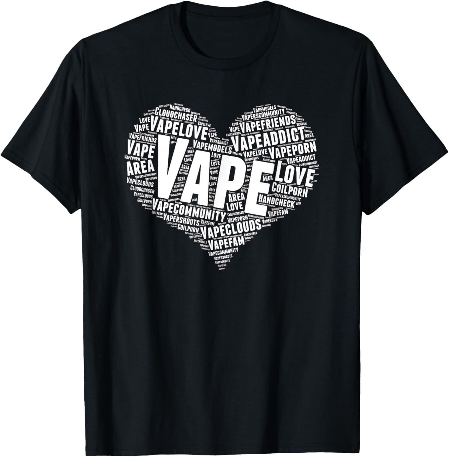Vape coeur mot nuage graphique - Vaping Shop avis et prix