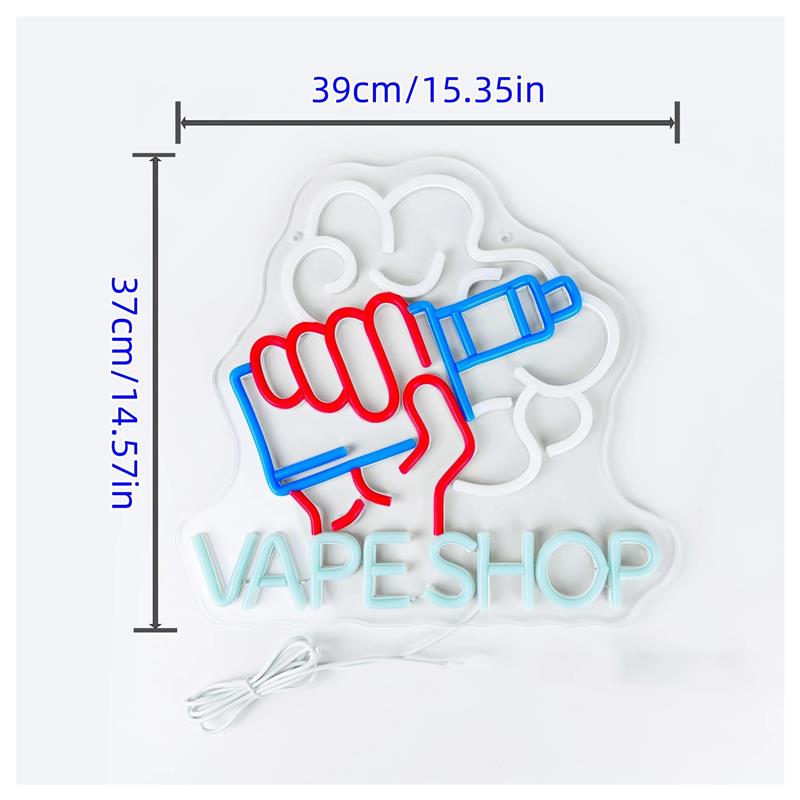 Enseigne néon LED pour magasin - Vaping Store avis et prix